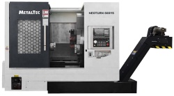 MetalTec NeoTurn 60DYS (Syntec) - Токарный станок ЧПУ с наклонной станиной и противошпинделем